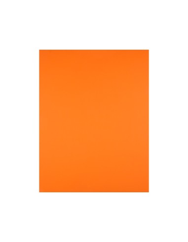 CARTULINA 50X65 CM NARANJA 240 GR UD.