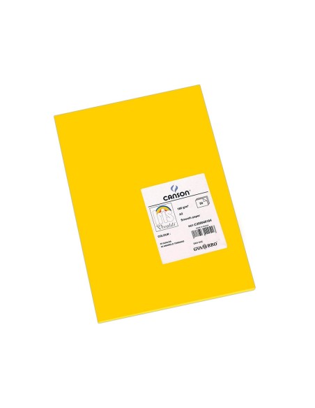 CARTULINA GUARRO DIN A3 GUALDA 185 GR GUALDA PAQUETE 50 H 200040184