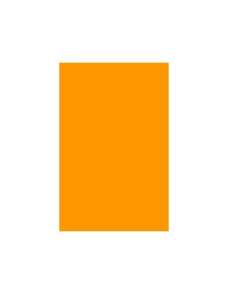 CARTULINA GUARRO A3 NARANJA FLUORESCENTE 250 GR PAQ.50 H 200040817