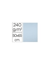 CARTULINA LIDERPAPEL 50X65 CM 240G/M2 AZUL PAQUETE 25 UNIDADES 2
