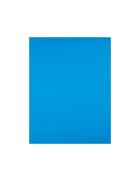 CARTULINA LIDERPAPEL 50X65 CM 180G/M2 AZUL PAQUETE DE 25