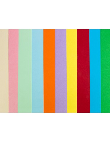 CARTULINA  50X65 CM 180G/M2 25 SURT.PAQUETE 25H.