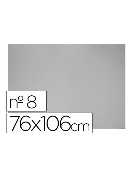 CARTON GRIS Nº 8 76X106 CM HOJA