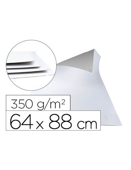 CARTONCILLO GRIS LIDERPAPEL 350GR.64X88 CM PQ.DE 1 KG (5H.)