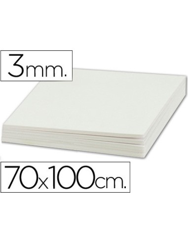 CARTON PLUMA DOBLE CARA 70X100 ESPESOR 3 MM