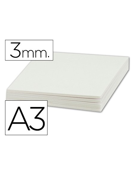 CARTON PLUMA DOBLE CARA DIN A3 ESPESOR 3 MM