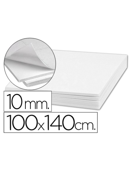 CARTON PLUMA  BL.DOBLE CARA 100X140CM ESPESOR 10MM
