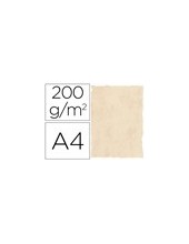 PAPEL PERGAMINO DIN A4 200 GR COLOR MARMOL BEIGE PAQUETE DE 25 HOJAS 2
