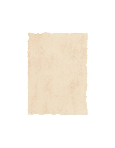 PAPEL PERGAMINO DIN A4 200 GR COLOR MARMOL BEIGE PAQUETE DE 25 HOJAS