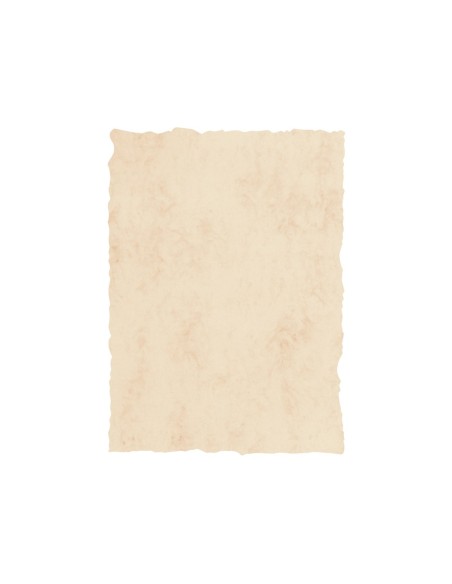 PAPEL PERGAMINO DIN A4 200 GR COLOR MARMOL BEIGE PAQUETE DE 25 HOJAS