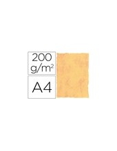 PAPEL PERGAMINO DIN A4 200 GR COLOR MARMOL AM.PAQUETE 25 HOJAS 2