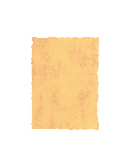 PAPEL PERGAMINO DIN A4 200 GR COLOR MARMOL AM.PAQUETE 25 HOJAS