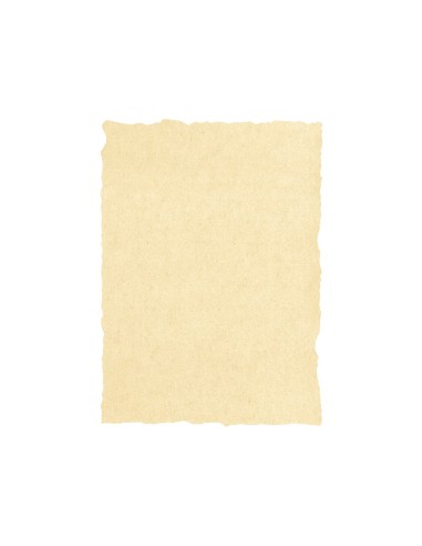 PAPEL PERGAMINO DIN A4 160 GR COLOR PERGAMINO CREMA PAQUETE 25 HOJAS