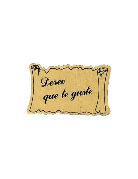 ETIQUETAS ADH. "DESEO QUE TE GUSTE" 450UD.