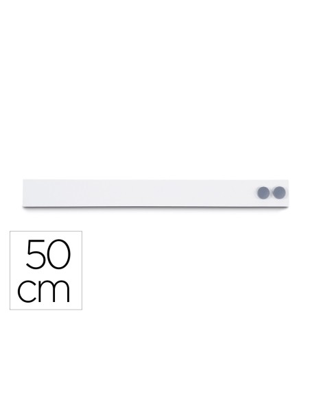 BARRA MAGNETICA MAUL STANDARD 50 CM BL.CON 2 IMANES INCLUIDOS