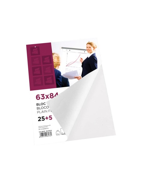 BLOC CONGRESO LIDERPAPEL 63X84MM 25H.