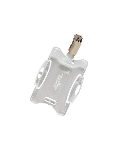 IDENTIFICADOR C/PINZA GIRATORIA DURABLE USO VERT/HOR. 54X85MM.8118-19