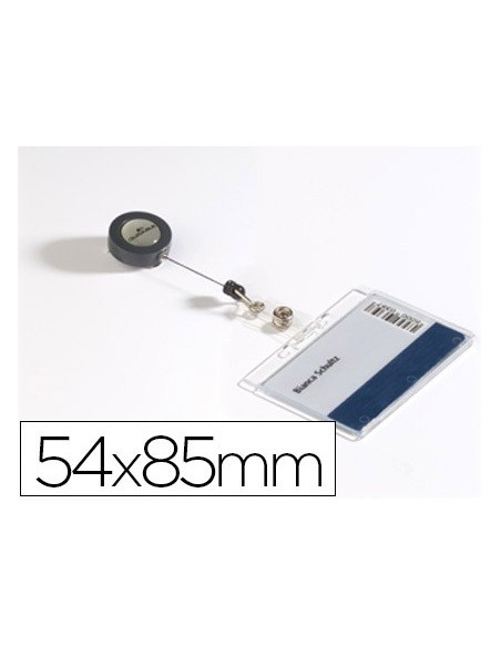 IDENTIFICADOR C/CORDON EXTENSIBLE USO VERT/HOR. 54X85MM.8012-19