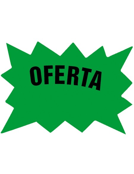 CARTEL CART. ETIQUETAS MARCAPRECIOS 160X110MM VER FL. 50UD.