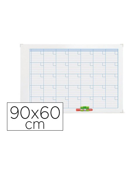 PLANNING MAGNETICO NOBO MENSUAL ROTULABLE MARCO MET.90X60 CM 3048101