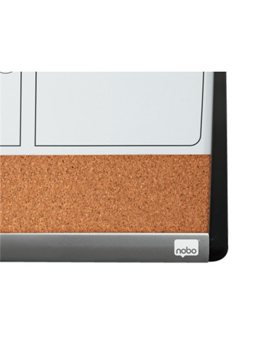 PIZARRA DOBLE REXEL (ORG.MAGN.+ CORCHO)