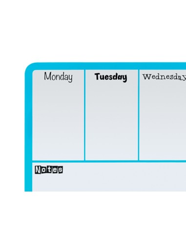 PLANIFICADOR SEMANAL NOBO MAGNETICO AZ. 140X360MM