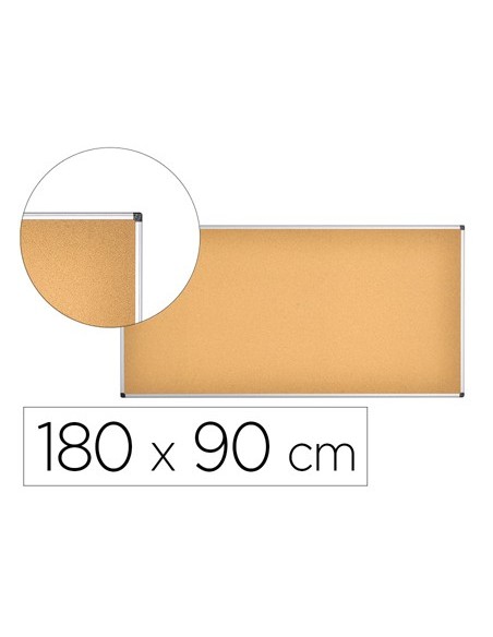 PIZARRA CORCHO Q-CON.MARCO AL.180X90 CM