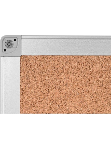 PIZARRA CORCHO Q-CON.MARCO AL.120X90 CM GROSOR CORCHO 2.5cm