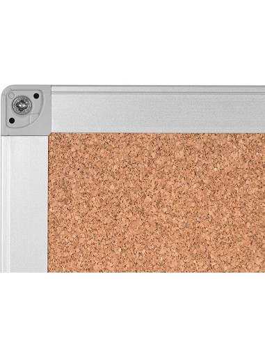 PIZARRA CORCHO Q-CON.MARCO AL.150X100CM EXTRA 5MM GROSOR CORCHO 3.5MM