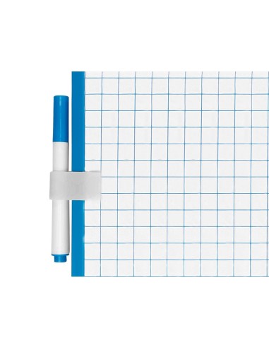 PIZARRA BLANCA 24X33 CM ROTULADOR Y BORRADOR