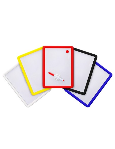 PIZARRA BLANCA MAGNETICA 25X35 CM ROTULADOR Y BORRADOR