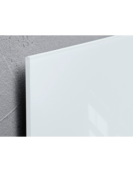 PIZARRA BLANCA Q-CON.CRISTAL MAGNETICA MARCO AL.90X60 CM