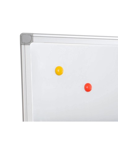 PIZARRA BLANCA Q-CON.LACADA MAGNETICA MARCO AL.150X100 CM