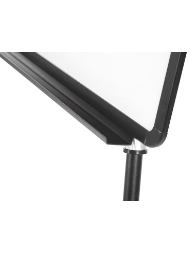 PIZARRA BLANCA Q-CON.C/TRIPO 70X103 CM CONVENCIONES SUPERFICIE LAMINA