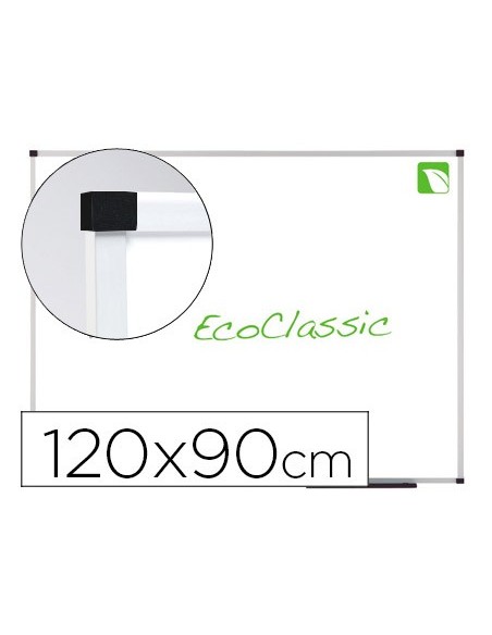 PIZARRA BLANCA NOBO ECO CLASSIC ECO MAGNETICA VITRIFICADO 120X90 CM