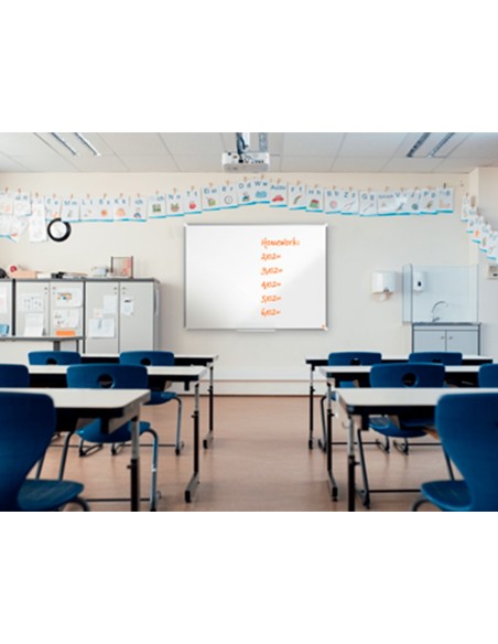 PIZARRA BL.NOBO COMP.PLUS ACERO LACADO MAG.1500X1000MM