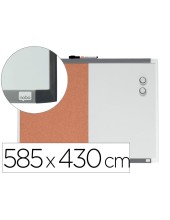 PIZARRA DOBLE REXEL (BLCA.MAGN.+CORCHO)