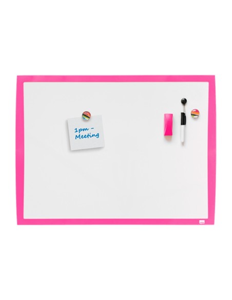 PIZARRA BL.NOBO MAG.MARCO FUC. 430X585MM