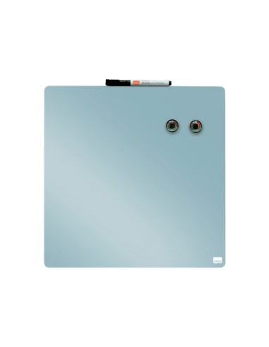 PIZARRA NOBO MAGNETICA EL HOGAR GRIS 360X360MM