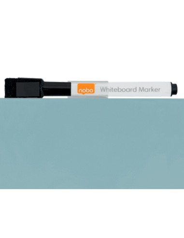 PIZARRA NOBO MAGNETICA EL HOGAR GRIS 360X360MM