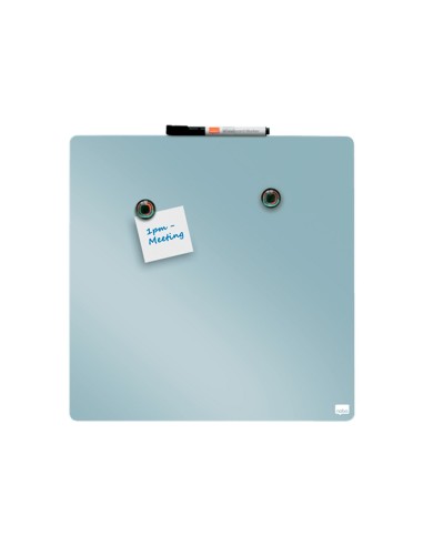 PIZARRA NOBO MAGNETICA EL HOGAR GRIS 360X360MM