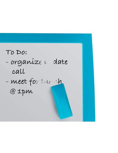 PIZARRA BL.NOBO MAG.MARCO AZ. 430X585MM