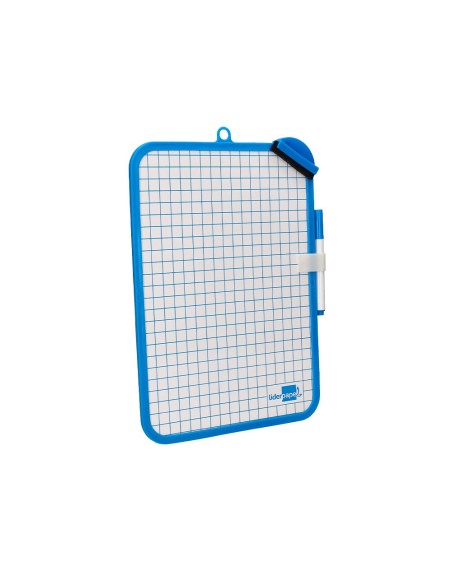 PIZARRA BL. 18X26 CM DOBLE CARA LISA CUADRICULADA ROTULADOR BORRADOR