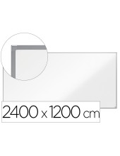 PIZARRA BL.NOBO ESSENCE ACERO VITRIFICADO MAGNETICA 2400X1200MM