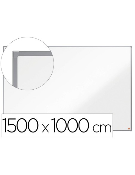 PIZARRA BL.NOBO ESSENCE ACERO VITRIFICADO MAGNETICA 1500X1000MM