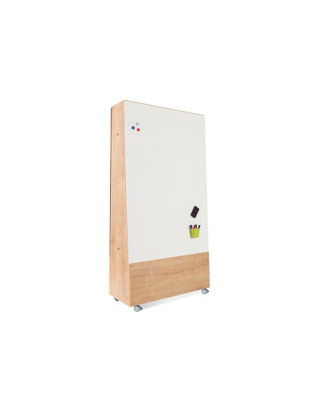 PIZARRA BL.ROCADA SKINWHITEBOARD NATURA TRIP.DOBLECARA MELA.100X150CM