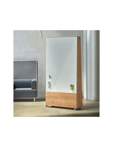 PIZARRA BL.ROCADA SKINWHITEBOARD NATURA TRIP.DOBLECARA MELA.100X150CM