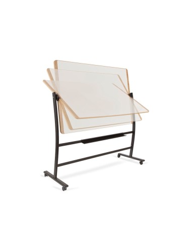 PIZARRA BL.ROCADA LACADA MAG. AL.DOBLECARA VOLTEA CURVE 100X150 CM