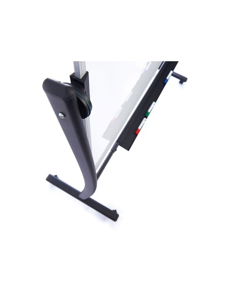 PIZARRA BL. RD ACERO LACADO MAG. AL.DOBLECARA VOLTEA CURVE 120X200CM