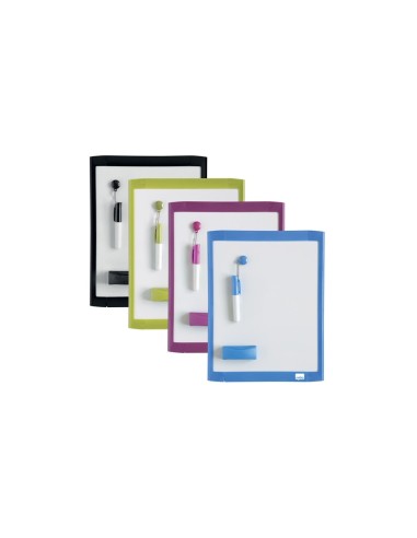 PIZARRA NOBO HOGAR MAGNETICA+BORRADOR 216X280MM SURT.